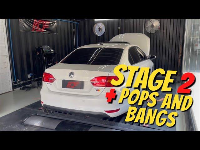 JETTA TSI STAGE 2 + POPS AND BANGS @acfperformance! + BENGA NO MINI COOPER 2.0 JCW