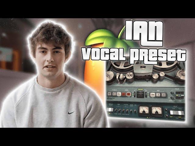 How To Mix PRO VOCALS Like IAN  FL Studio Vocal Tutorial