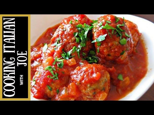 The World's Best Homemade Meatballs | Cooking Italian with Joe