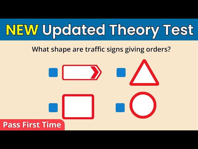 New Updated Theory Test 2024 UK | Pass First Time