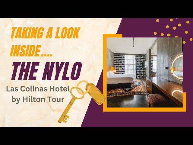 NyLo Las Colinas tapestry Hotel | My go to hotel for a nice & quick stay 