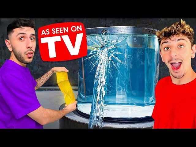 Testing As Seen On TV Products! Ft. FaZe Rug