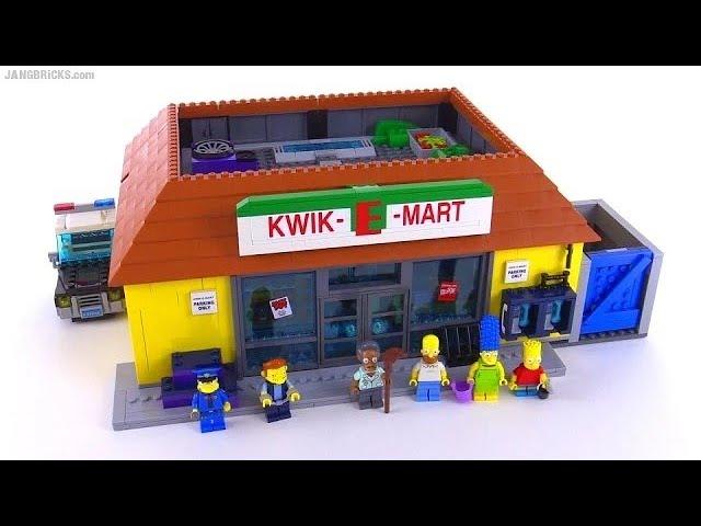  LEGO Simpsons 2015 KWIK-E-MART review! set 71016 (re-upload)