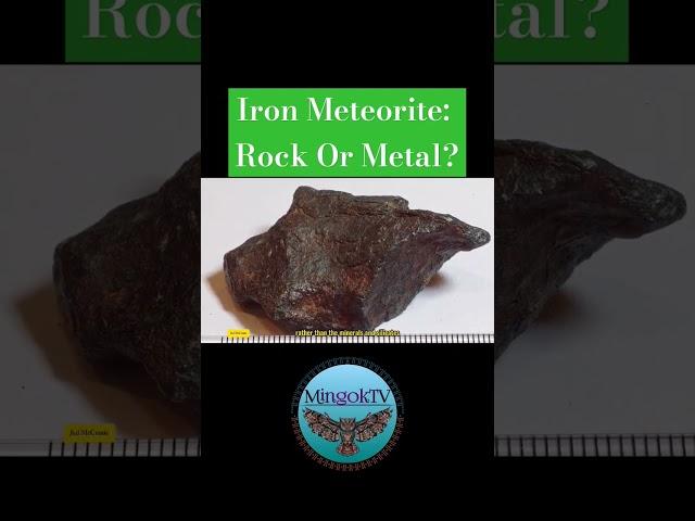 Iron Meteorites Explained: Are They Rocks or Metals? #spacediscovery #meteor #meteorite  #asteroid