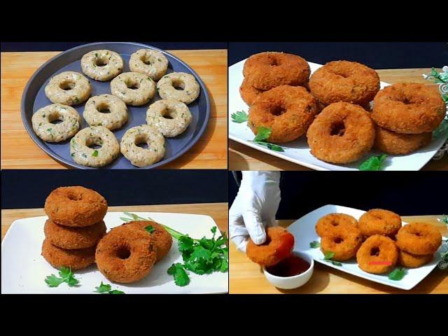 Potato Donuts Recipe!! Crispy & Easy Potato Donuts Recipe !! Shishirer Rannaghor