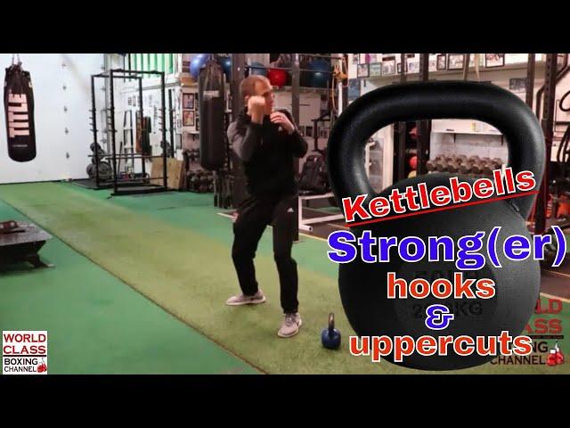 Boxing Technique Builder | Applying Kettle Bell Resistance To Your Hooks And Uppercuts