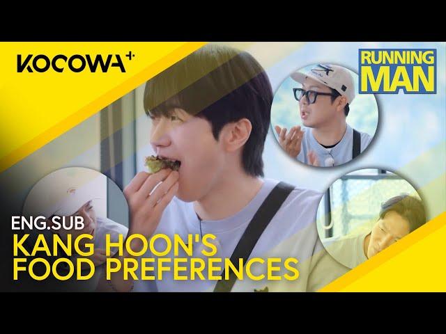 Kang Hoon Shocks The Members With His Uncommon Food Preferences | Running Man EP706 | KOCOWA+