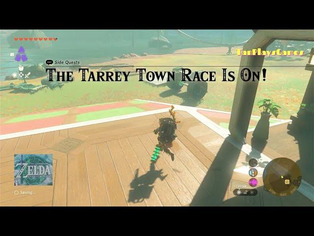 The Tarrey Town Race Is On! : Zelda Tears Of The Kingdoms.