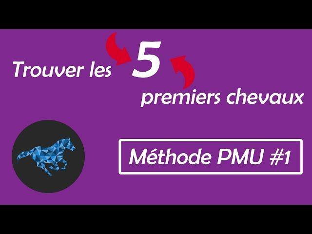 [METHODE PMU] Trouvez le ou les chevaux qui finiront dans le top 5