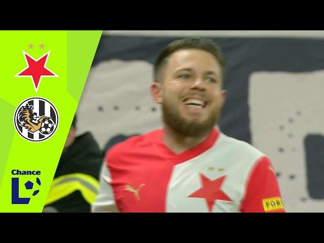 Chance Liga Highlights: SK Slavia Praha vs. FC Hradec Králové 2:1 (28. kolo)