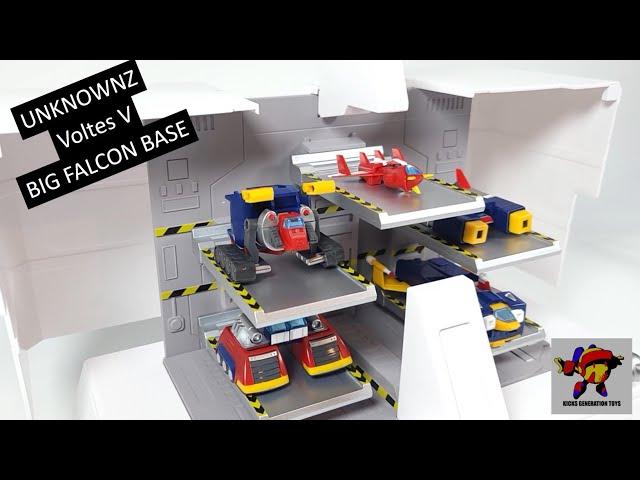 Unboxing the Ultimate Voltes V Big Falcon Base by Unknownz!