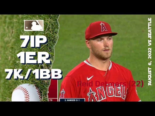 Reid Detmers (23) | Aug 6, 2022 | MLB highlights