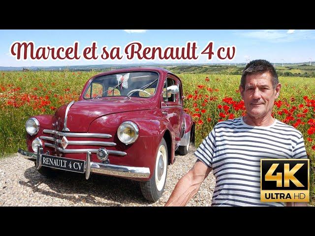 RENAULT 4CV - Balade avec Marcel et découverte de sa belle 4CV