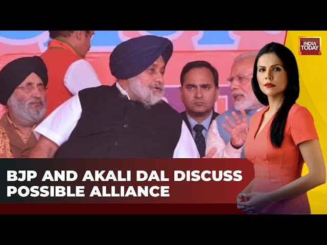 BJP and Akali Dal Mull Alliance in Punjab | Cong Hits Out At Akali Dal-BJP Talks | India Today News