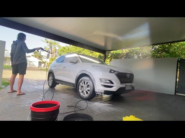 Satisfying Foam Cannon On Dirty Car | Foam cannon car wash