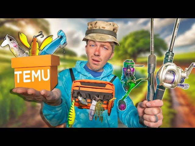 Fishing The Most Ridiculous Lures On TEMU!