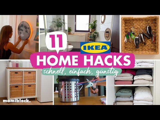 IKEA Home Hacks & DIYs für ein organisiertes Zuhause ️ | mamiblock