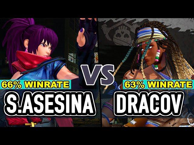 KOF XV ▰ SHERMIE ASESINA (Leona/Shermie/Athena) vs DRACOV (Darli/Ramón/Billy)