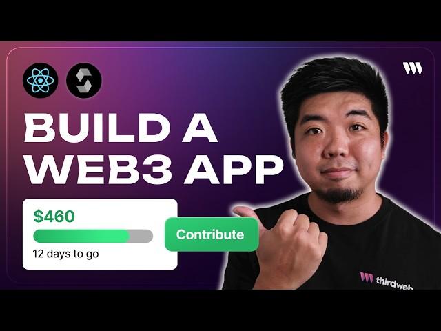 How To Build a Web3 App From Scratch - Build an onchain crowd-funding app, Smart Contract + Frontend