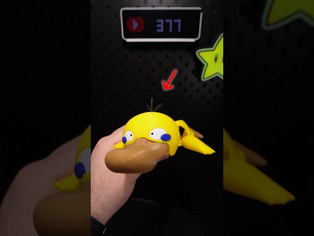 3D Printed Pokémon Psyduck Coaster #3dprinting #psyduck #pokemon