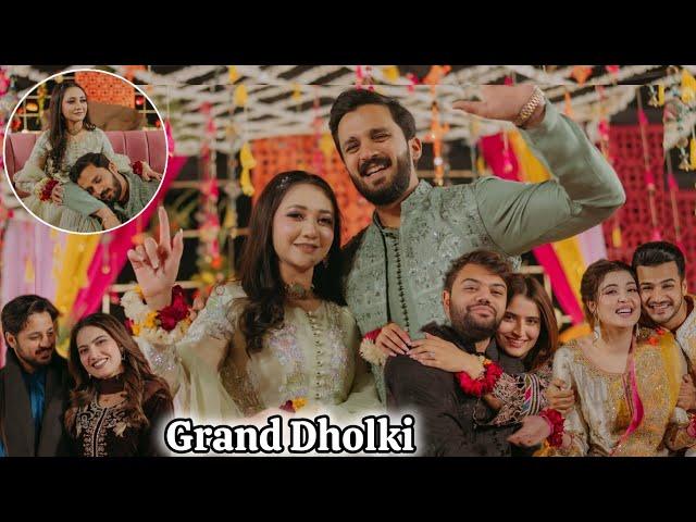 Rajab Butt & Eman Grand Dholki VLOG | Kanwal Aftab | Iqra Kanwal | Rajab Family