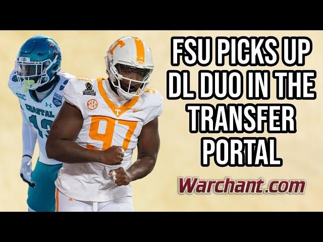 FSU Football Transfer Portal Breakdown | 'Noles Pick Up DL Duo | FSU Football Recruiting