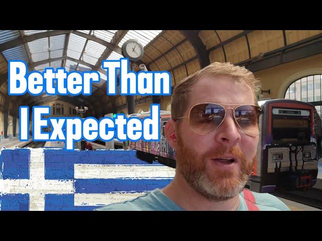 Getting Around Athens: Riding the Metro Like a Local Vlog Part 1