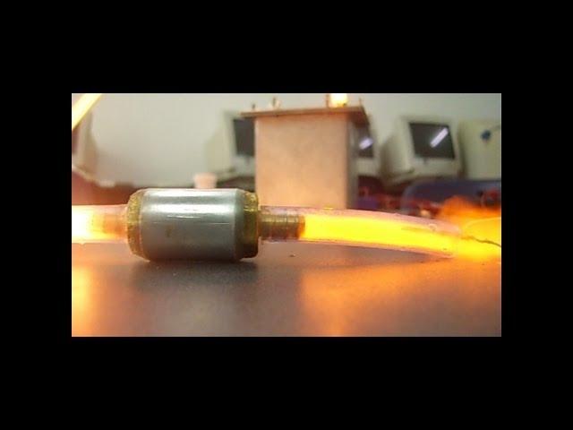 HomeMade HHO flashback arrestor failure (Grinding Stone)