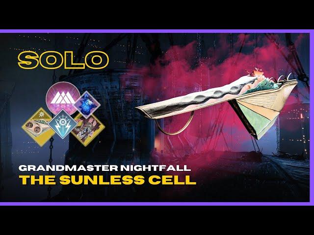 Fire & Ice Turrets Warlock - Solo GM "Sunless Cell" with Finality's Auger - Destiny 2