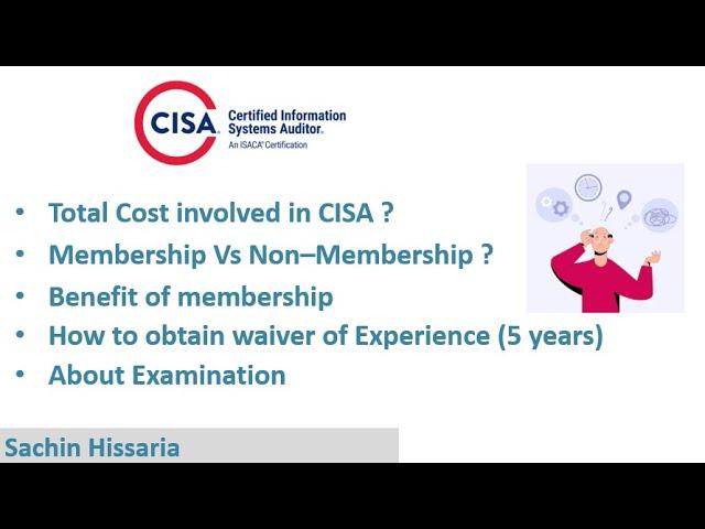 Things you should know before appearing for the CISA Exam - ABOUT CISA | Sachin Hissaria