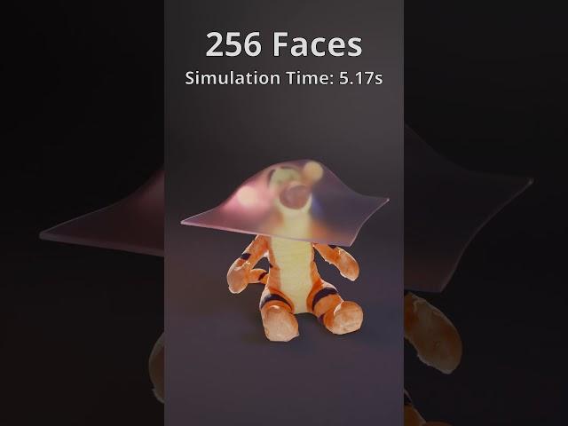 Tigger vs Cloth Simulation | Satisfying 3D Animation