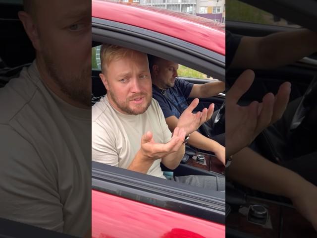 DRIVER DOESN'T WANT TO GIVE ALMS