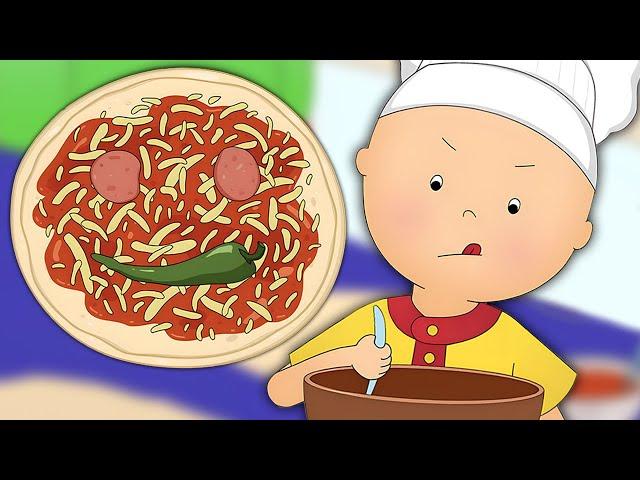 Caillou Makes Pizza | Full Episodes | Caillou's New Adventures