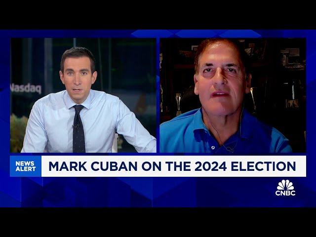 Billionaire investor Mark Cuban on 2024 election: It's the Harris campaign vs. Elon Musk