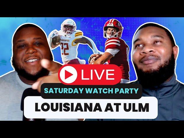  LIVE: Louisiana Ragin' Cajuns at ULM Warhawks | Sun Belt Conference College Football Week 14