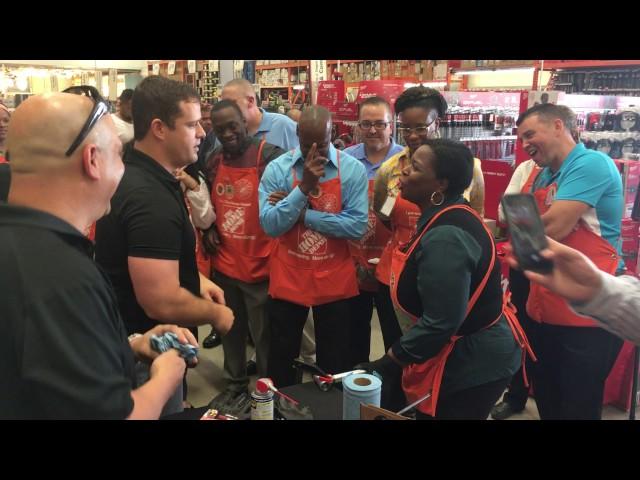 Ann-Marie Campbell Tries The Gorilla Grip Challenge!!