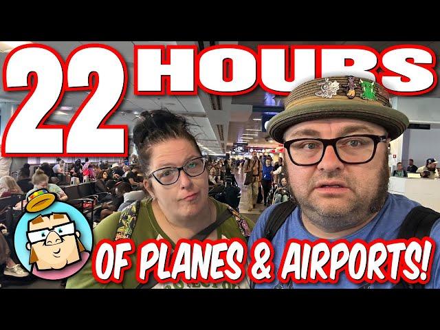Traveling for 22 Hours Straight Taking 4 Planes Trying to Get Home From Hawaii