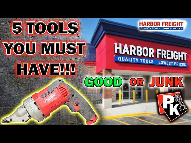 5 HARBOR FREIGHT TOOLS YOU MUST HAVE!!! #icon #harborfreight #tools #top5 #toolbox #toolhaul #bauer