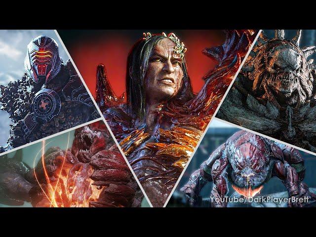 Gears 5 - All Bosses With Cutscenes (Gears of War 5) [2K 60FPS] PC