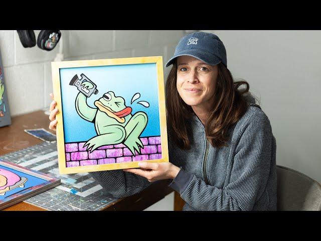 Creating Art for Skateboards with Hannah Eddy