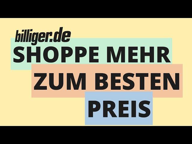 billiger.de - Dein Preisvergleich