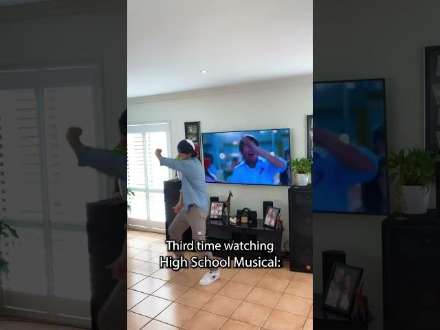 High School Musical Dance  #dance #shorts #highschoolmusical #nathanlust