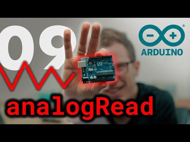 analog read input arduino - analogRead - (Arduino Uno Programming for Beginners)