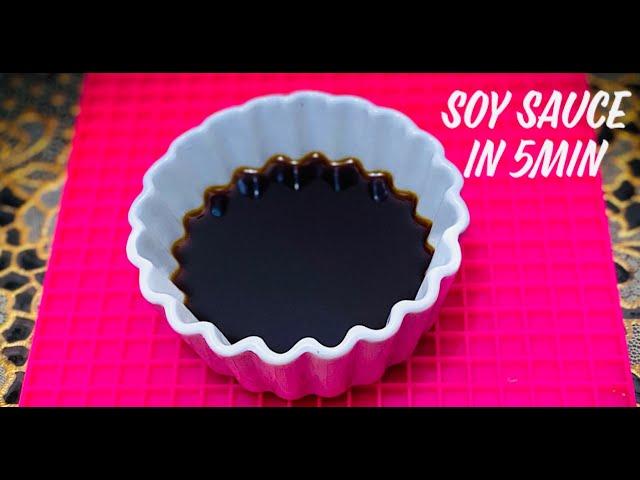 Homemade Soy Sauce In 5min || Safna’s EasyRecipes And Tips