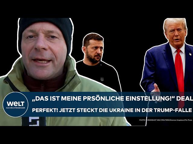 PUTINS KRIEG: "Das heißt noch etwas obendrauf" Deal perfekt! Jetzt steckt Ukraine in der Trump-Falle