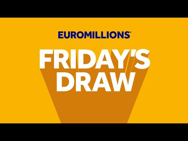 The National Lottery EuroMillions draw results from Friday 07 March 2025