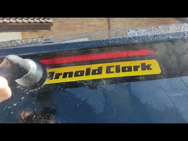 How to Easily Remove Vinyl Graphics from Car Window (40 SECS) or even Vehicle Paintwork - Quick Tip!