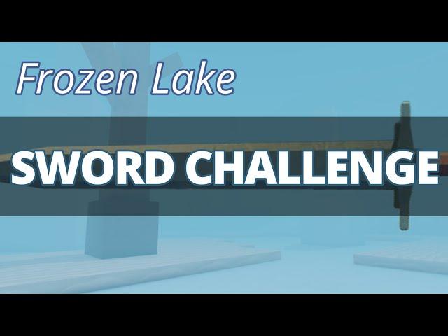 Frozen Lake Sword Challenge | Wave Defense: OVERDRIVE!