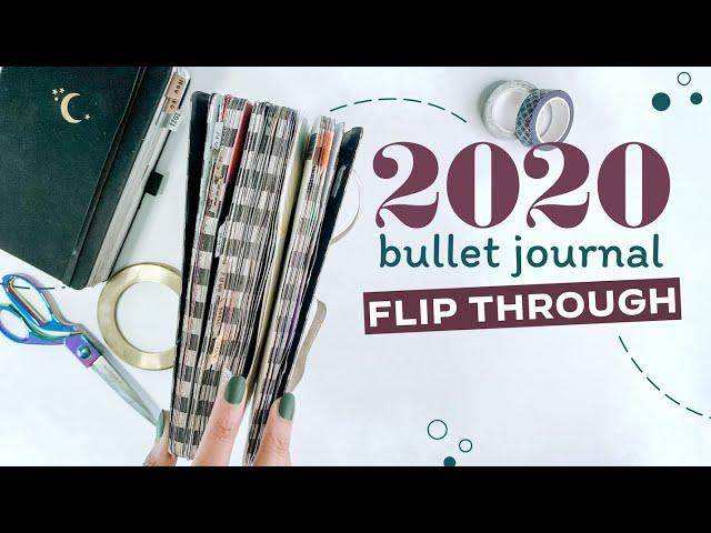 2020 Bullet Journal Flip Through • Theme Ideas + Inspiration for your Bujo