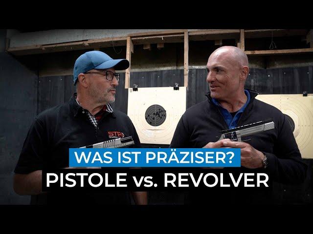 Was ist Präziser Pistole oder Revolver? Tino Schmidt und Thomas Glas liefern die Antwort